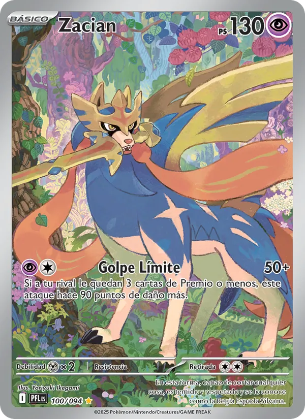 Zacian (Fuegos Fantasmales #100/94)