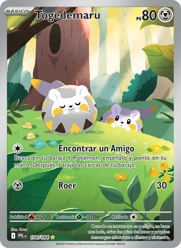 Togedemaru (Fuegos Fantasmales #104/94)