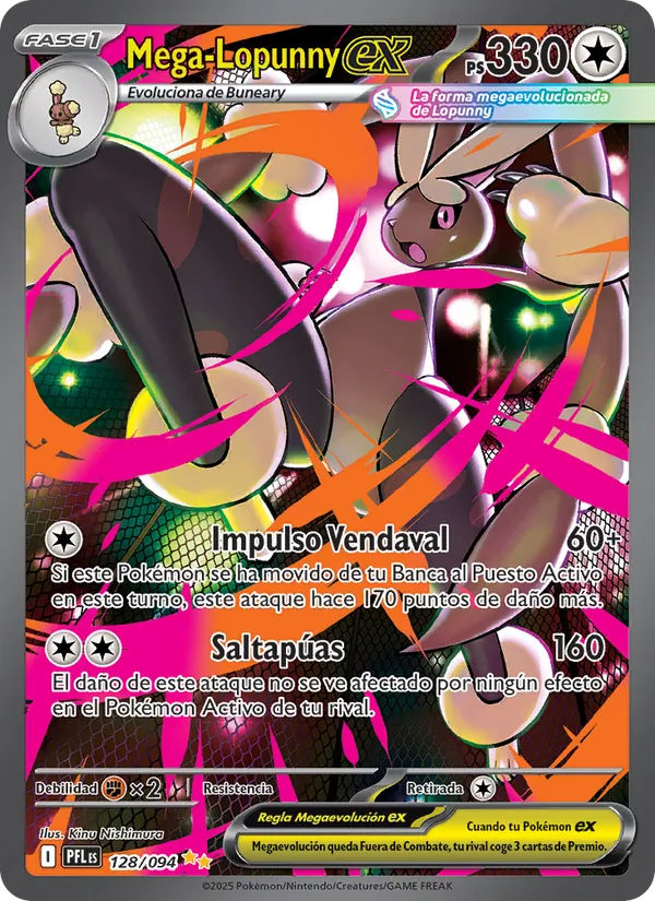 Mega-Lopunny ex (Phantasmal Flames #128/94)