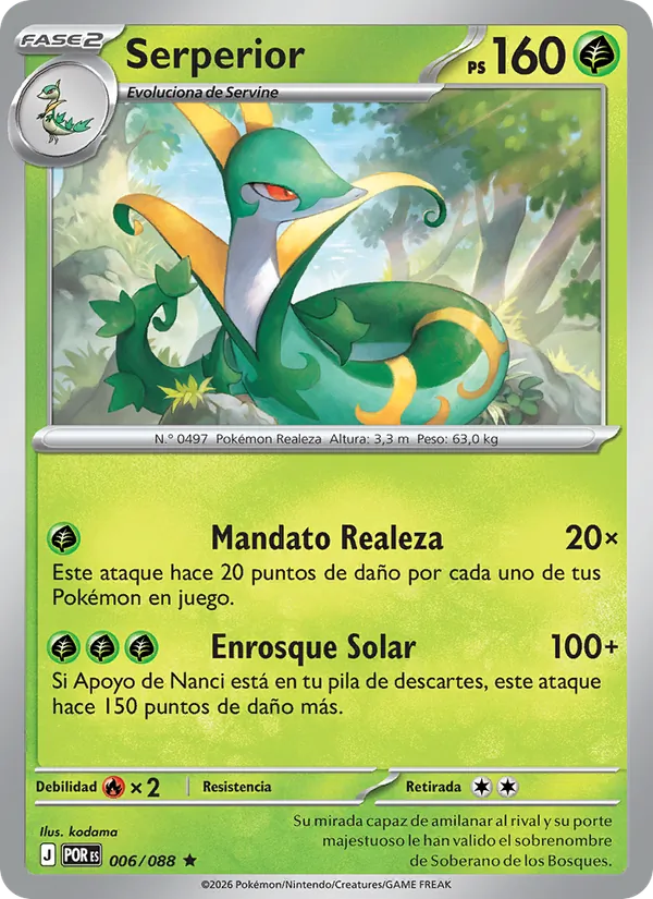 Serperior (Equilibrio Perfecto #006/88)