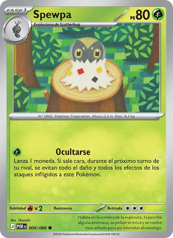 Spewpa (Equilibrio Perfecto #008/88)