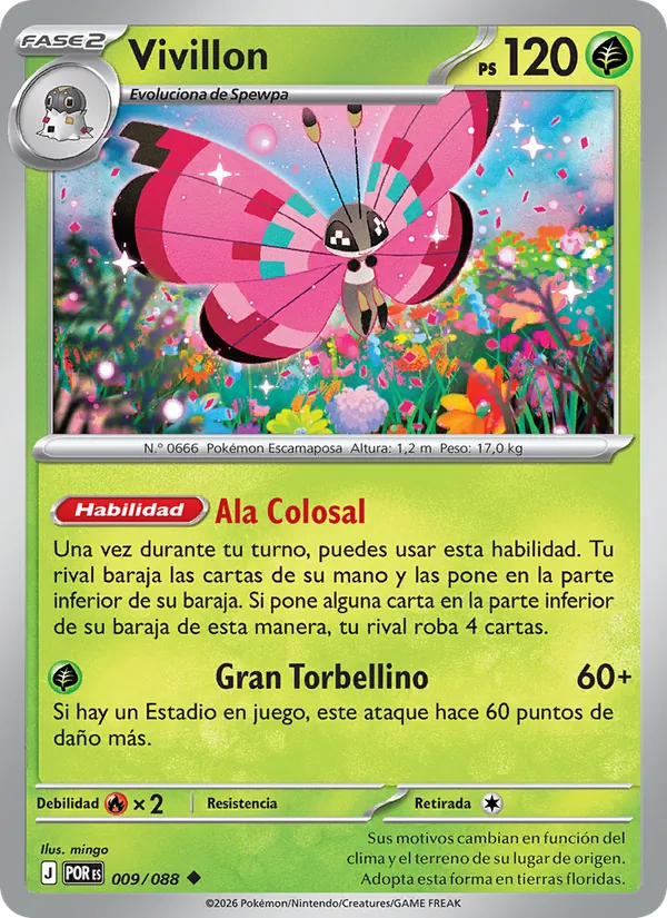 Vivillon (Equilibrio Perfecto #009/88)