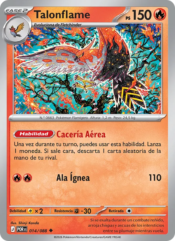 Talonflame (Equilibrio Perfecto #014/88)
