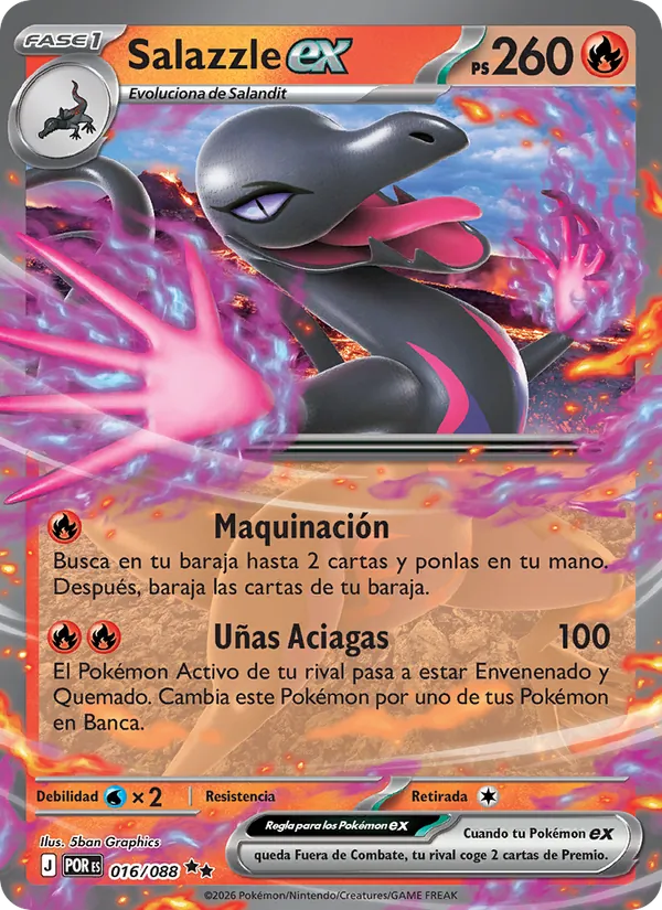 Salazzle ex (Equilibrio Perfecto #016/88)