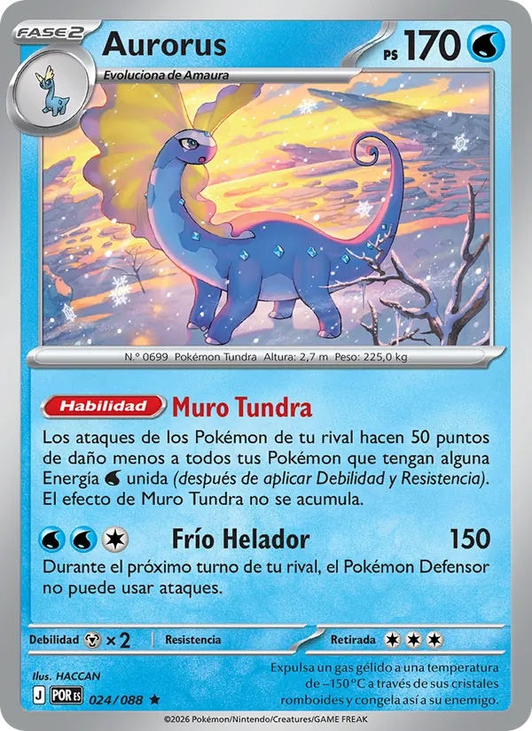 Aurorus (Equilibrio Perfecto #024/88)
