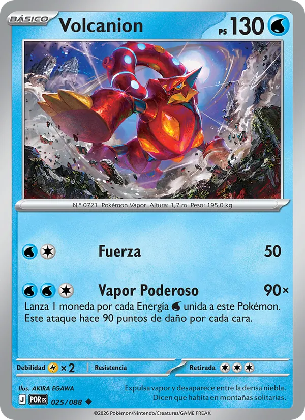 Volcanion (Equilibrio Perfecto #025/88)