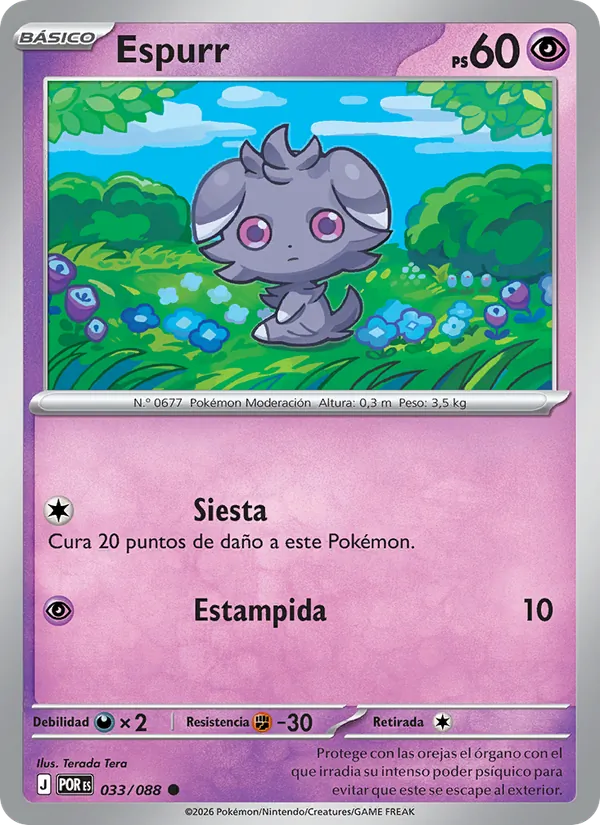 Espurr (Equilibrio Perfecto #033/88)