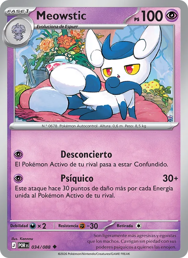 Meowstic (Equilibrio Perfecto #034/88)