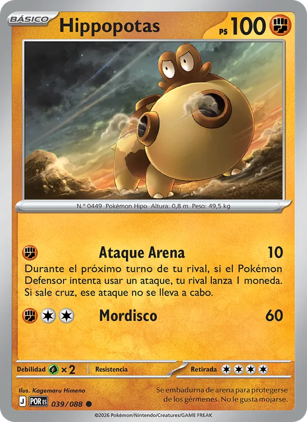 Hippopotas (Equilibrio Perfecto #039/88)