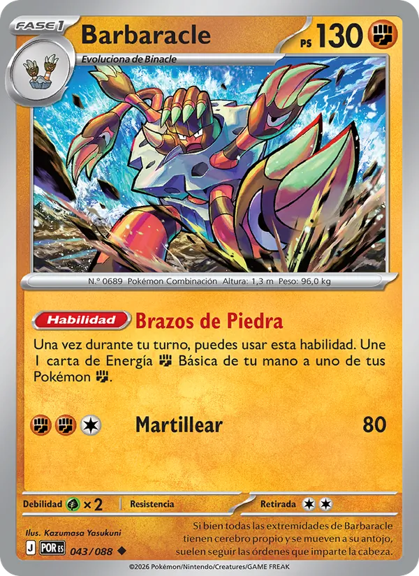 Barbaracle (Equilibrio Perfecto #043/88)