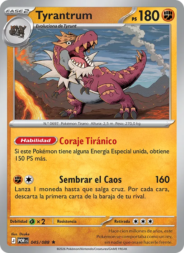 Tyrantrum (Equilibrio Perfecto #045/88)