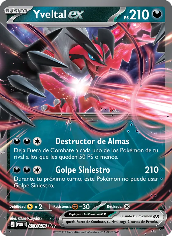 Yveltal ex (Equilibrio Perfecto #053/88)