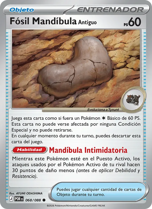Fósil Mandíbula Antiguo (Equilibrio Perfecto #068/88)