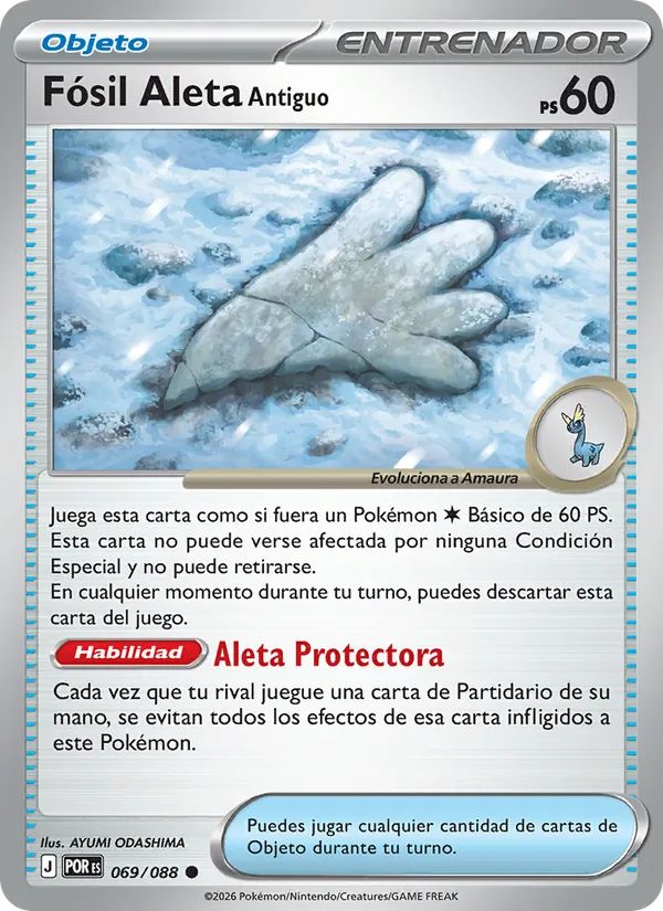 Fósil Aleta Antiguo (Equilibrio Perfecto #069/88)