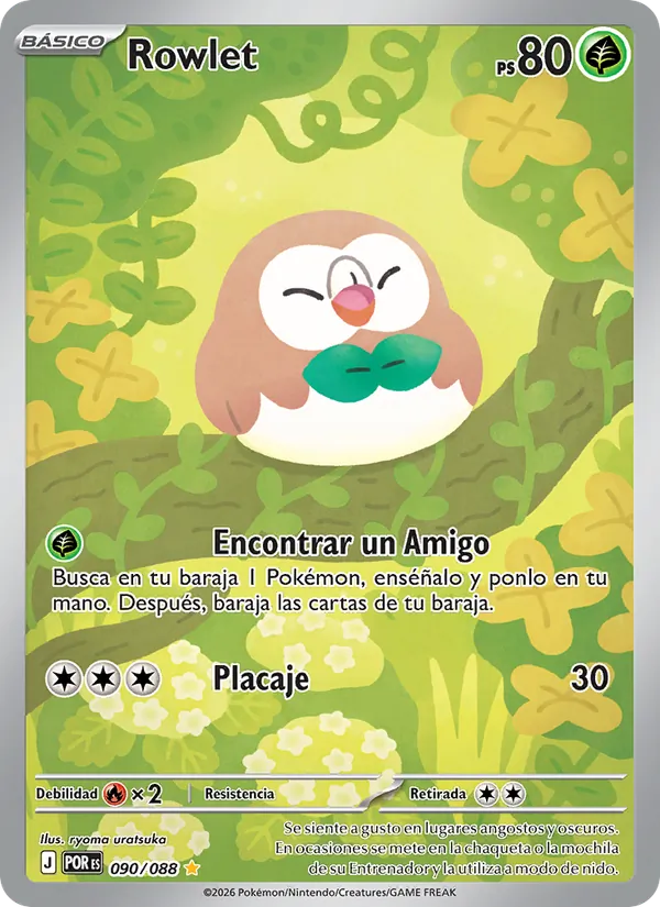 Rowlet (Equilibrio Perfecto #090/88)