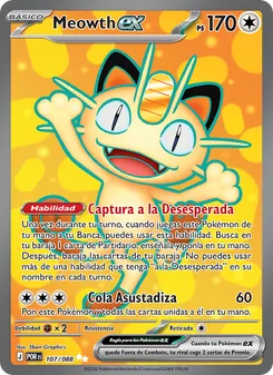 Meowth ex (Equilibrio Perfecto #107/88)