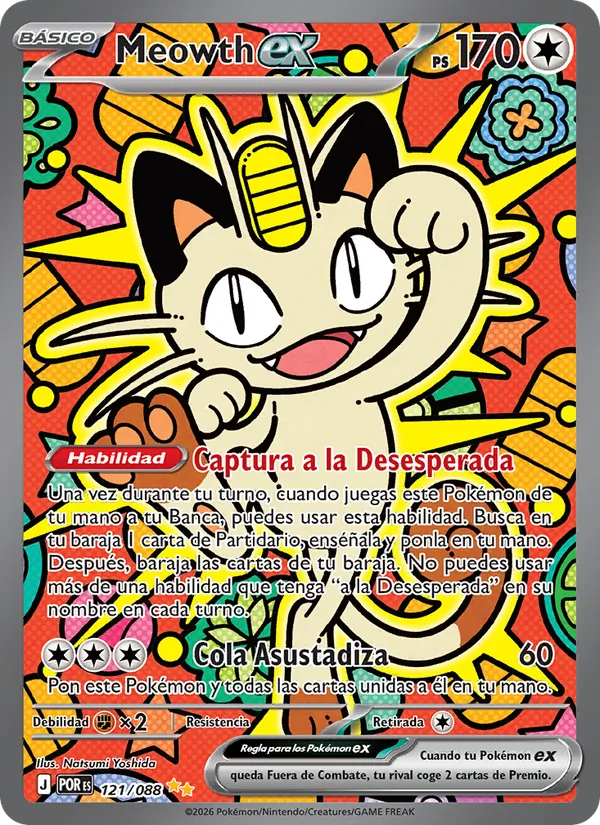 Meowth ex (Perfect Order #121/88)