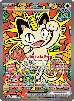 Meowth ex (Equilibrio Perfecto #121/88)