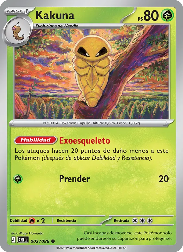 Kakuna (Caos Creciente #002/86)