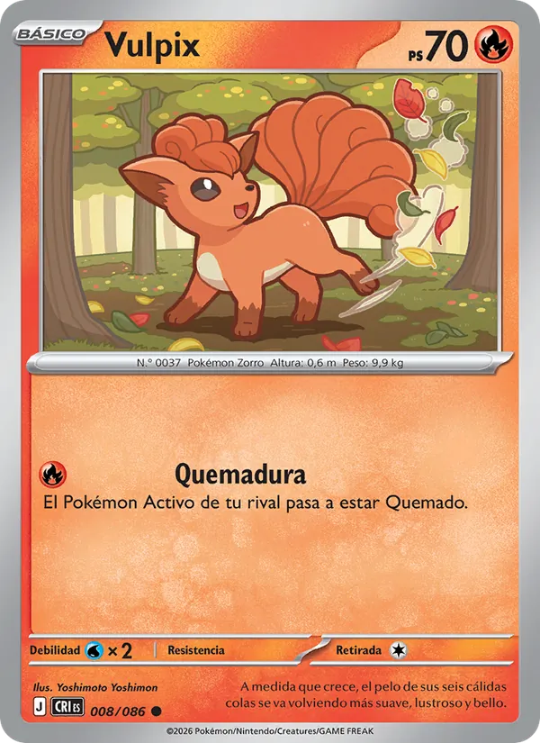 Vulpix (Caos Creciente #008/86)