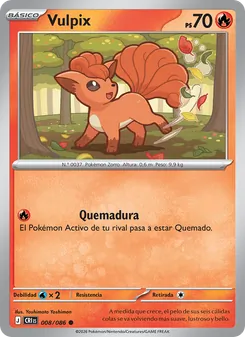 Vulpix (Caos Creciente #008/86)