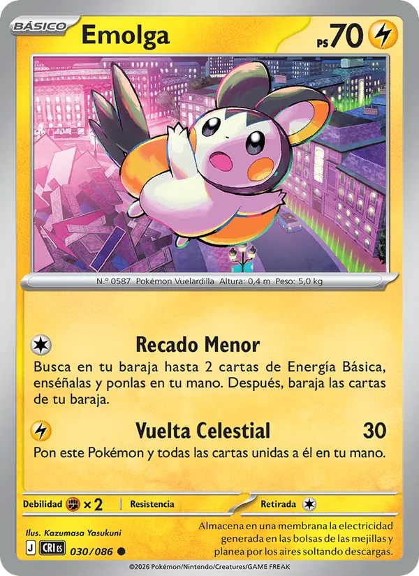 Emolga (Chaos Rising #030/86)