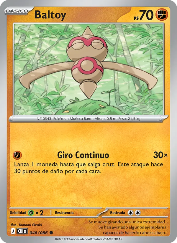 Baltoy (Caos Creciente #046/86)