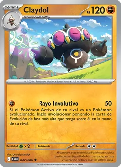 Claydol (Caos Creciente #047/86)
