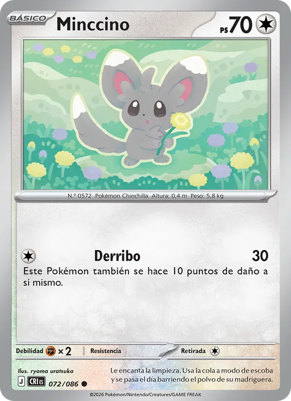 Minccino (Caos Creciente #072/86)