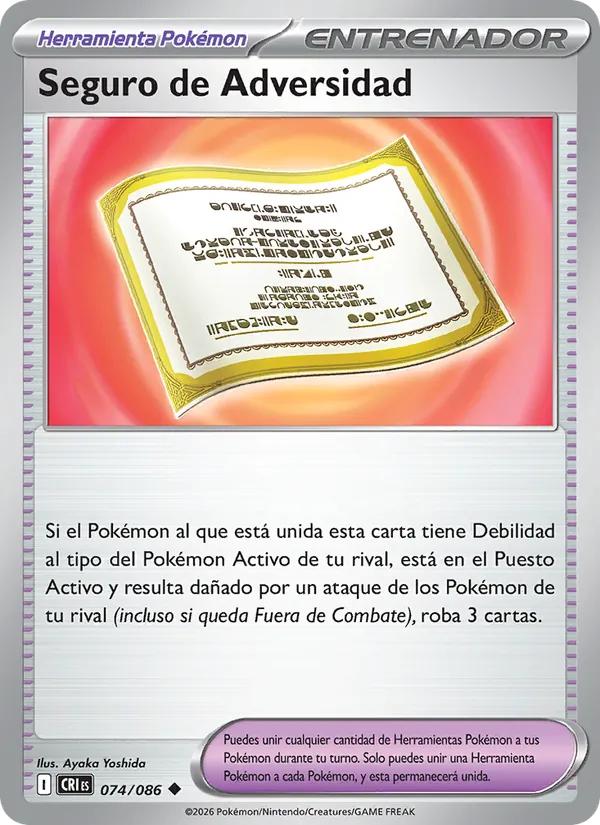 Seguro de Adversidad (Caos Creciente #074/86)