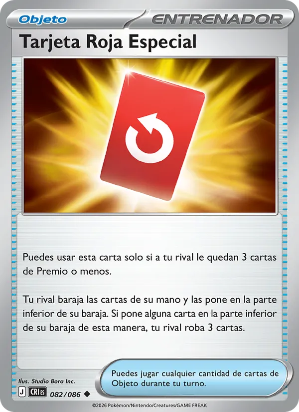Tarjeta Roja Especial (Caos Creciente #082/86)