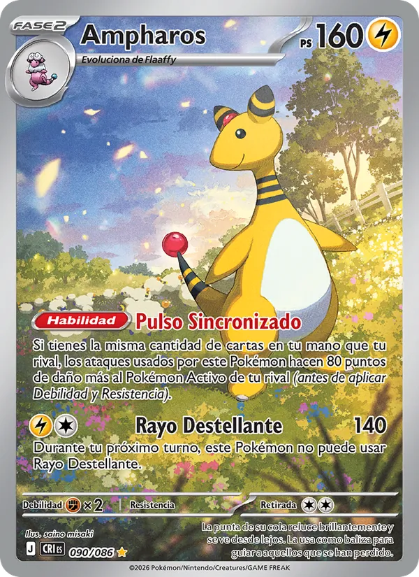 Ampharos (Chaos Rising #090/86)