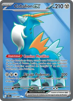 Cobalion ex (Caos Creciente #103/86)