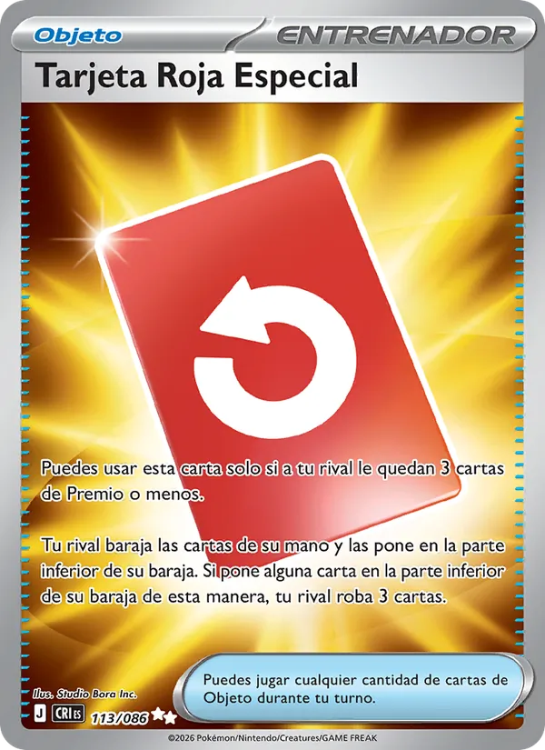 Tarjeta Roja Especial (Caos Creciente #113/86)