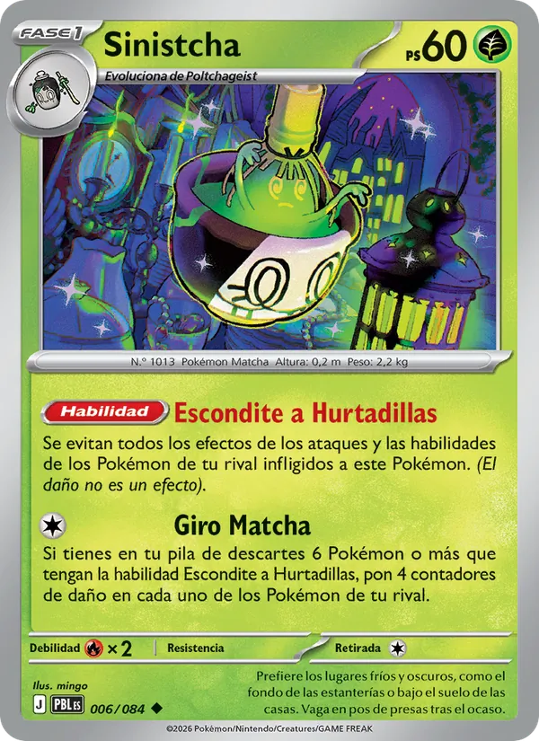 Sinistcha (Oscuridad Absoluta #006/84)