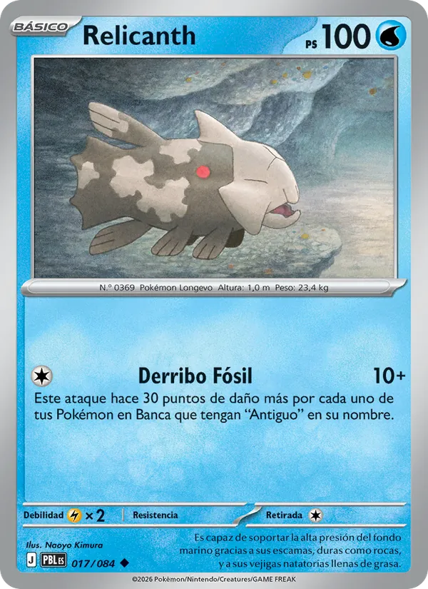 Relicanth (Oscuridad Absoluta #017/84)