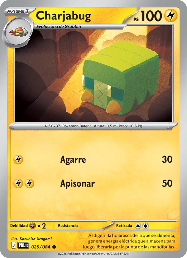 Charjabug (Oscuridad Absoluta #025/84)