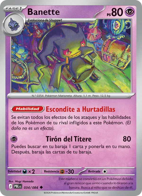 Banette (Oscuridad Absoluta #034/84)