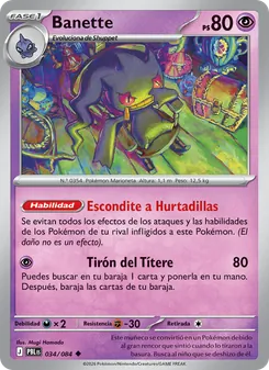 Banette (Oscuridad Absoluta #034/84)
