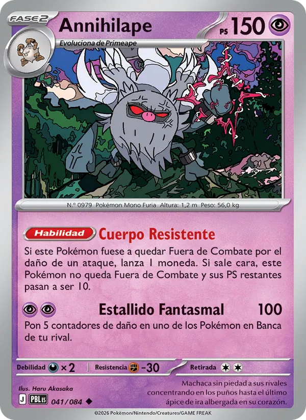 Annihilape (Oscuridad Absoluta #041/84)