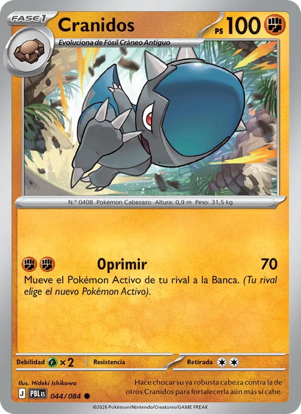 Cranidos (Oscuridad Absoluta #044/84)
