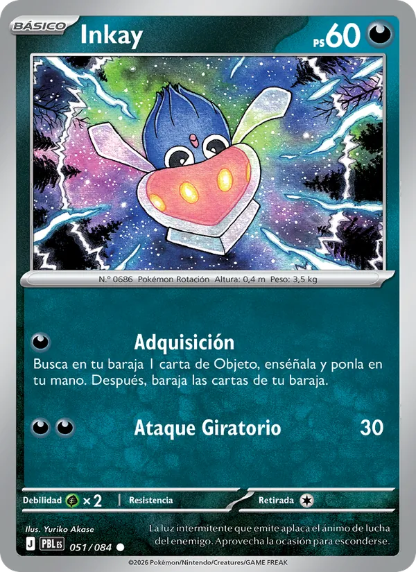 Inkay (Oscuridad Absoluta #051/84)