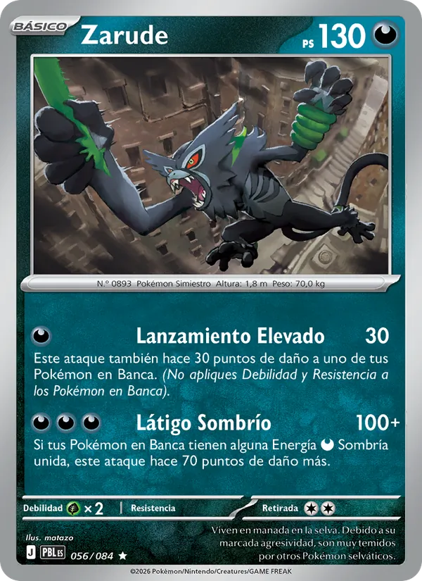 Zarude (Oscuridad Absoluta #056/84)