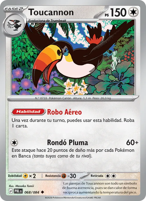 Toucannon (Oscuridad Absoluta #068/84)