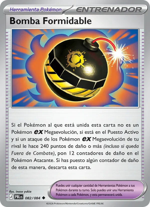 Bomba Formidable (Oscuridad Absoluta #082/84)
