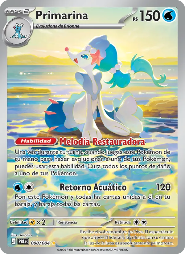 Primarina (Pitch Black #088/84)