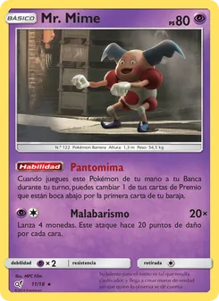 Mr. Mime (Detective Pikachu #11/18)