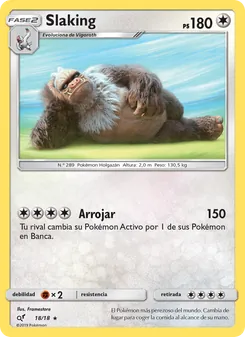 Slaking (Detective Pikachu #18/18)
