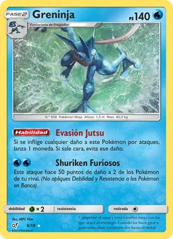 Greninja (Detective Pikachu #9/18)
