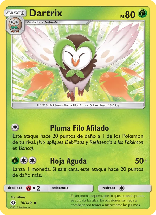 Dartrix (Sun & Moon #10/149)